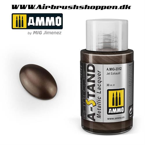 A.MIG 2312 Jet Exhaust  A-Stand Lacquer paint 30 ml